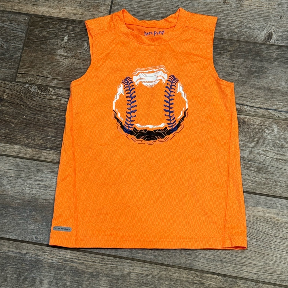 Jumping Beans Orange Athletic Tank Top